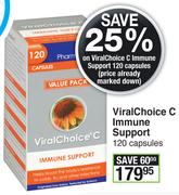 Viral Choice C Immune Support 120 Capsules
