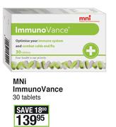 MNI Immuno Vance 30 Tablets