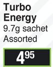 Turbo Energy 9.7g Sachet Assorted
