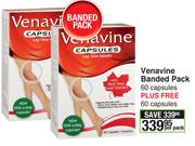Venavine Banded Pack 60 Capsules Plus Free 60 Capsules-Per Pack