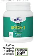 Revite Omega 3 1000mg 90 Softgels