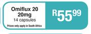 Omiflux 20 20mg-14 Capsules