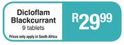 Dicloflam Blackcurrant-9 Tablets