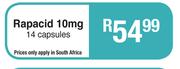 Rapacid 10mg-14 Capsules
