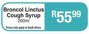Broncol Linctus Cough Syrup-200ml