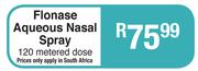 Flonase Aqueous Nasal Spray-120 Metered Dose