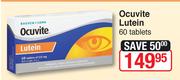 Ocuvite Lutein-60 Tablets