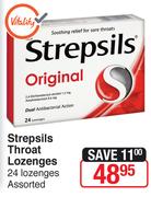 Strepsils Throat Lozenges-24 Lozenges