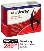 VeinAway 60 Film Coated Caplets-Per Pack