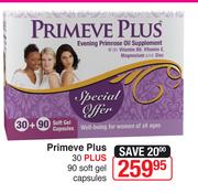 Primeve Plus-30 Plus 90 Softgel Capsules