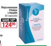 Rejuvenesse Vitalex i-Health-30 Capsules