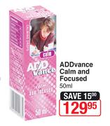 Addvance Calm And Focused-50ml