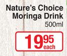 Nature's Choice Moringa Drink-500ml Each