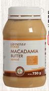 Lifestyle Food Macadamia Butter-730g