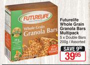 Futurelife Whole Grain Granola Bars Multipack-5x 200g Double Bars 