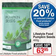 Lifestyle Food Pumpkin Seed-400g
