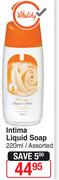 Intima Liquid Soap-220ml 