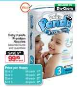 Baby Panda Premium Nappies-Per Pack