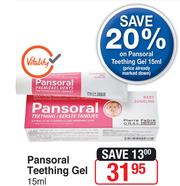 Teething gel dischem sales