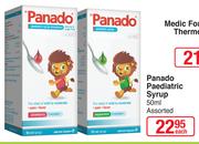 Panado Paediatric Syrup-50ml Each
