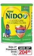 Nestle Nido 3+ Powdered Drink-1.8Kg