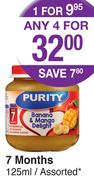 Purity 7 Months-4X125ml
