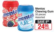 Mentos Chewing Gum 35 Pieces Assorted-Each