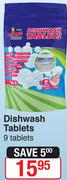 Home Butler Dishwash Tablets-9 Tablets