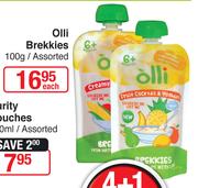 Olli Brekkies Assorted-100g Each