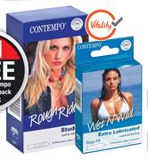 Contempo Condoms 12 Pack Assorted-Each