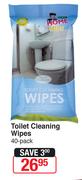 Toilet Cleaning Wipes 40 Pack