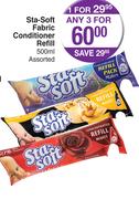 Sta-Soft Fabric Conditioner Refill 500ml-For Any 3