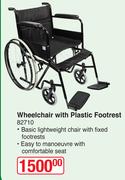 Wheelchair With Plastic Footrest 82710