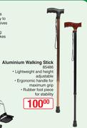 Aluminium Walking Stick 85486-Each