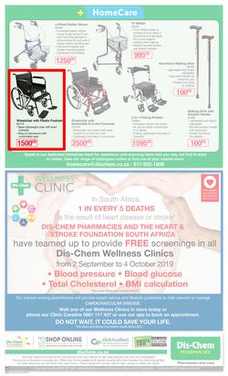 Dis-Chem : World Of Savings (20 Sep - 13 Oct 2019), page 16