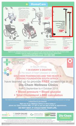 Dis-Chem : World Of Savings (20 Sep - 13 Oct 2019), page 16