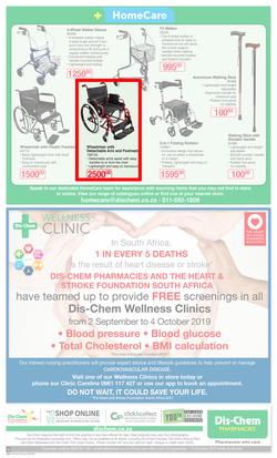 Dis-Chem : World Of Savings (20 Sep - 13 Oct 2019), page 16