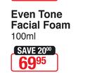 Ponds Even Tone Facial Foam-100ml