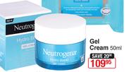Neutrogena Gel Cream-50ml