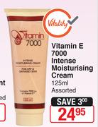 Vitamin E 7000 Intense Moisturising Cream-125ml 