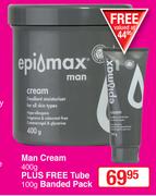 Epi-Max Man Cream 400g Plus free Tube 100g Banded Pack