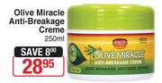 African Pride Olive Miracle Anti-Breakage Creme-250ml 