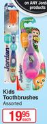 Jordan Kids Toothbrushes Assorted-Each