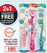 Aquafresh Milk Or Little Or Big Teeth Toothbrush-Each