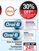 Oral-B Gum & Enamel Repair Toothpaste Assorted-75ml Each