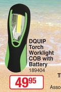 Dquip Torch Worklight COB With Battery