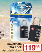 Travelmate TSA LOck Assorted Colours