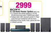Sony 5.1 3D DVD Home Theatre System