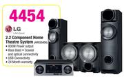 LG 2.2 Component Home Theatre System