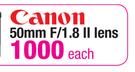 Canon 50mm F/1.8 11 Lens